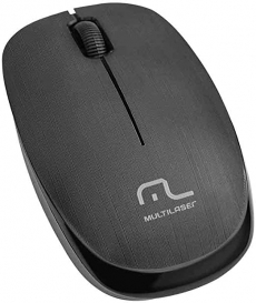 Mouse sem fio 2.4 1200 dpi preto usb Mo251
