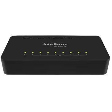 Switch Intelbras SF800Q+ 8 Portas Fast Ethernet - Imagem 2