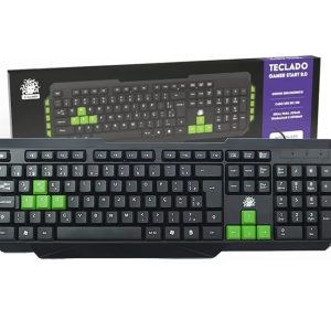 Teclado Gamer Start 2.0 Usb Silencioso Alta Precisão + Atalhos