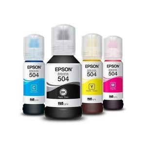 Refil Epson vários modelos (T664 - T544 - T504) Obs.: Preços podem variar por cores.